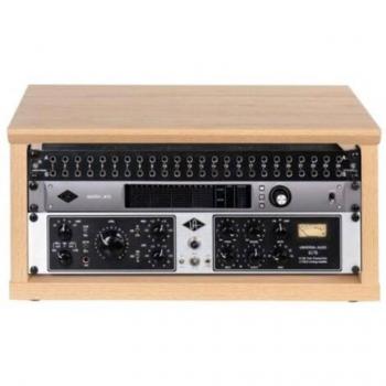 Gator Frameworks GFW-ELITERK-4U-MPL Elite Series Desktop 4U Studio Rack, Natural Maple Matte