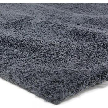 Alfombra Caline 160x230cm Azul Ceniza - Fibra Extra Suave