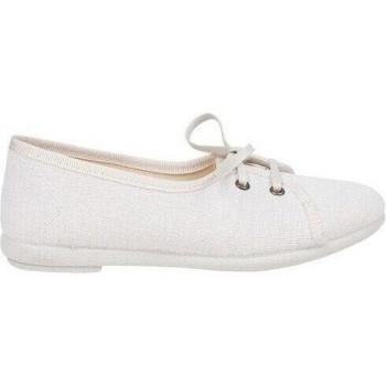 Blucher de niña con cordones en lino