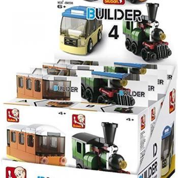 Sluban Builder-8 Piezas En una Pantalla, Multicolor M38-B0598