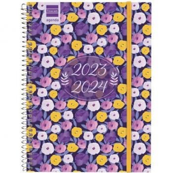 Agenda escolar 2023-2024 4º Secundaria Lilac Finocam