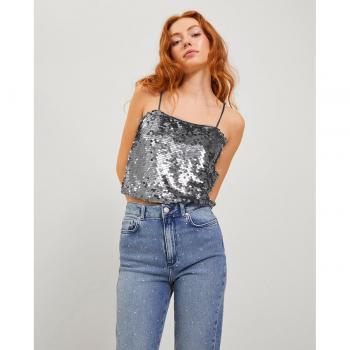 Top de tirantes con lentejuelas de mujer Jack & Jones