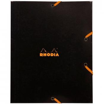 Pack de 5 Carpeta elástica de 3 solapas - Rhodia 19249C - 19x24