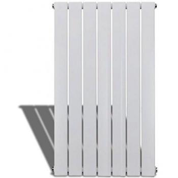 Radiador de calefacción panel blanco 90 cm alto 54,2 cm ancho diseño moderno y elegante 7 columnas