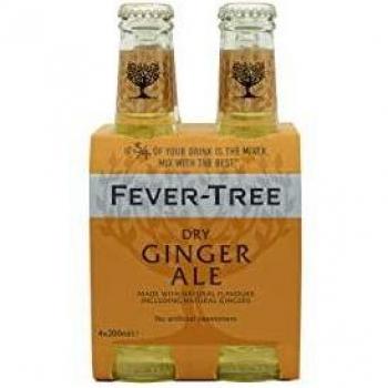 Fever-Tree Ginger Ale 4 x 200 ml
