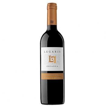 Legaris Crianza - Vino tinto DO Ribera del Duero, 100% Tempranillo - 75cl