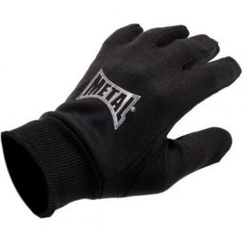 Full-Finger Boxing Inner Gloves - Metal Boxe Max Black