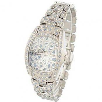 Chronotech Womens Analogue Quartz Watch with Stainless Steel Strap CT7094SS-02M