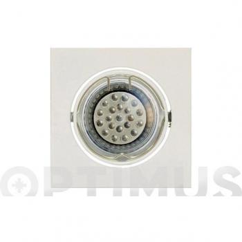 Empotrable basculante LED cuadrado oro 220V