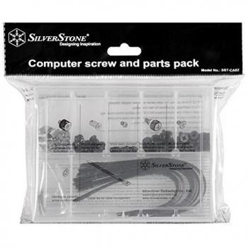 SilverStone SST-CA02 – Juego de tornillos de ordenador para placa base, carcasa de ordenador, ventilador, dispositivo óptico, HDD; bridas