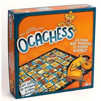Ocachess - Juego de Mesa para Aprender AJEDREZ, Novedad La Forma más Divertida de Aprender ajedrez.