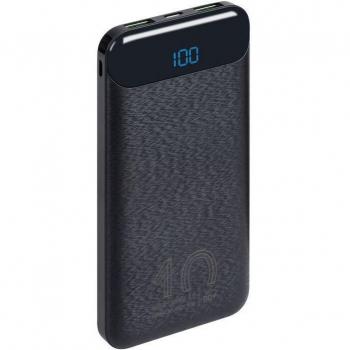 RIVACASE VA2540 Power Bank 10000mAh Quick Charge/Power Delivery 20W with LCD Display Black