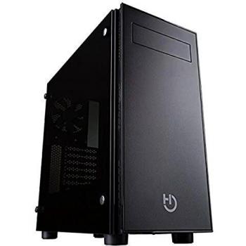 Hiditec Caja ATX PC Gaming NG-VX | Diseño Elegante | Carcasa de Ordenador Compatible ATX y Micro ATX| Cristal Templado | Gran refrigeración | Configuración de Alto Rendimiento
