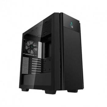 DeepCool CH510 Mesh Digital E-ATX Mid Tower Case with Tempered Glass, USB 3.2, and USB Type-C - Black