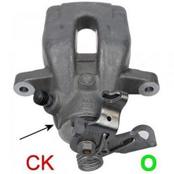 Pinza de freno TEXTAR 38047000 gris aluminio sin fijación para PEUGEOT 307, 308 y CITROËN C4