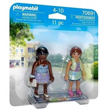 Playmobil Duo Pack Chicas de compras