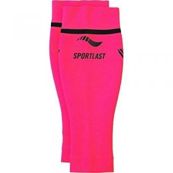 Sportlast Pro Pantorrilleras de Compresión, Coral / Negro, XS