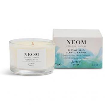 NEOM Bedtime Hero Aromatherapy Travel Candle 75g - Ylang Ylang & Chamomile Scent for Sleep