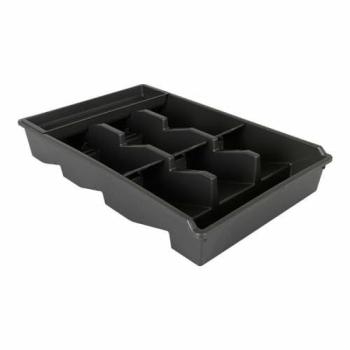 Organizador de Cubiertos Tontarelli Bella Plus - Bandeja Práctica 43.6x28.7x7.13cm - Almacenamiento Eficiente - Fácil Limpieza y Uso