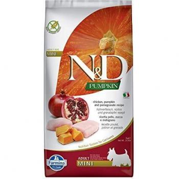 Farmina Natural and Delicious Natural & Delicious Pumpkin Adult Mini Chicken and Granada, 7 kg