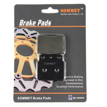 SOMMET 1 Par Pastillas de Freno Traseras para Suzuki LT-Z 400 K/Z/L Quadsport