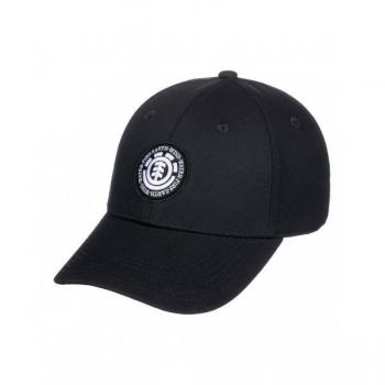 Element Treelogo 2.0 Flint Black Baseball Cap - Soft Fabric and Perfect Fit