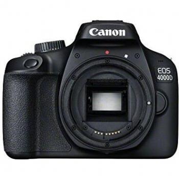 Canon EOS 4000D + 18-55 DC + 75-300 DC Cuerpo de la cámara SLR 18 MP 5184 x 3456 Pixeles Negro - Cámara digital