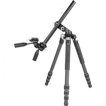 Vanguard Veo 3T+ 264CPS - Trípode de fibra de carbono, rótula de 3 vías y columna descentrable