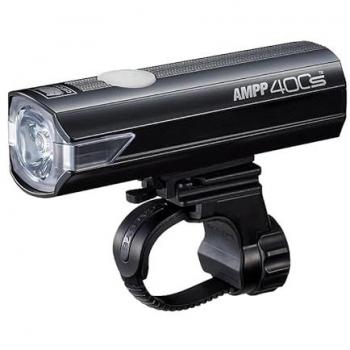 Luz Delantera Recargable Cateye AMPP 500S - 500 Lúmenes, USB, Color Negro
