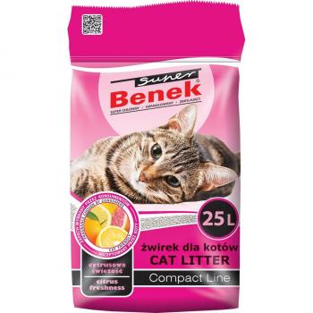 Super Benek Compact Citrus Freshness - 25 l