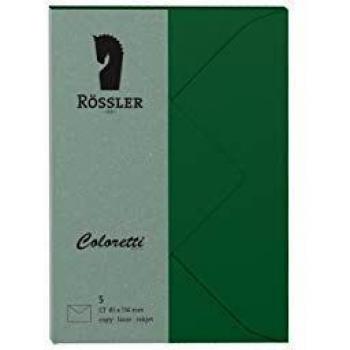 Sobre C7 Coloretti 5 unidades Verde Oscuro