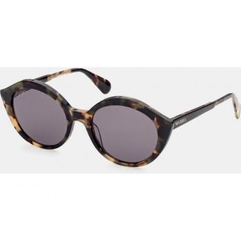Max&Co Round Havana Acetate Sunglasses for Women, Model MO0030-55N-54