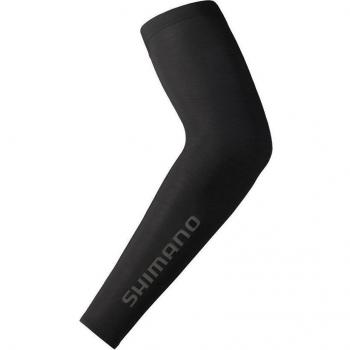 Shimano Manguitos Vertex Ciclismo Negro
