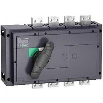 Schneider Electric 31335 Interruptor Seccionador Compact INS1250, 1250 A, 4 Polos