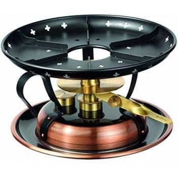 Rechaud de Fondue Clásico de Cobre Envejecido Stockli 7565.50