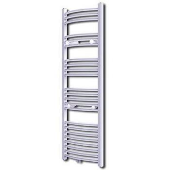 Calefacción central Toallero curvo 600x1424mm Conector Lateral y Medio
