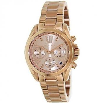 MICHAEL KORS WOMEN'S 34MM GOLD TONE STEEL BRACELET QUARTZ WATCH MK5799
