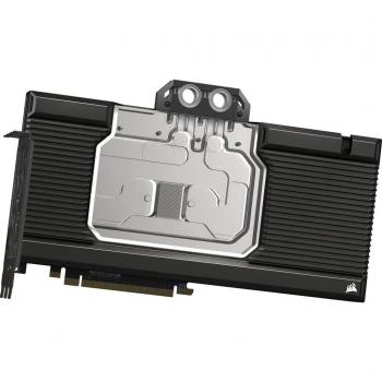 Corsair Hydro XG7 Bloque de Agua para GPU RGB 40-Series para MSI GeForce RTX 4090 SUPRIM/Gaming Trio - Negro