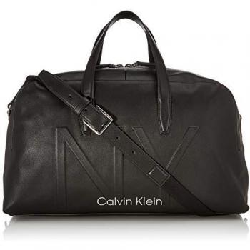 Calvin Klein - Shaped Large Duffle, Shoppers y bolsos de hombro Hombre, Negro