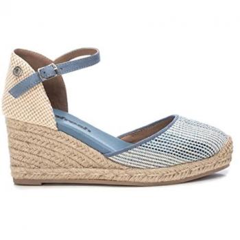Sandalias de Mujer con cuña XTI 170693 Jeans Azul Talla 39