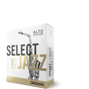 D'Addario Rico Select Jazz Filed Alto Saxophone Reeds (Box of 10)