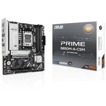 ASUS PRIME B850M-A-CSM Micro ATX Motherboard with AMD AM5 Socket and DDR5 Support