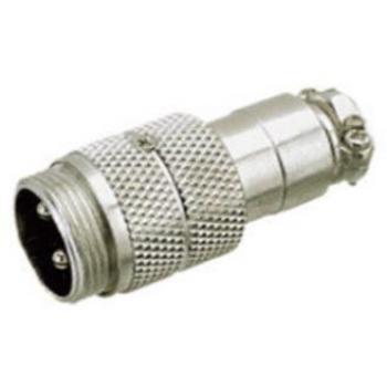 Conector Micro Macho 4Pin Prolongador Rosca Adaptador de Micrófono