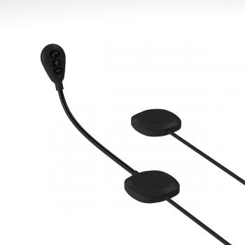 Auriculares Bluetooth V5.0 para Casco de Motocicleta con Micrófono y Reproducción de Música