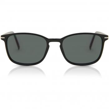SmartBuy Collection Square Full Rim Plastic Men's Prescription Sunglasses Black Size 52
