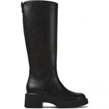 Camper Milah Women's High Boots in Black Smooth Leather, Size 37