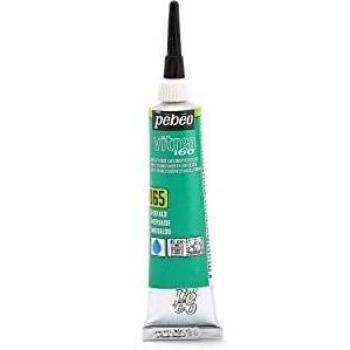 Tubo de 20 ml de Pintura Relieve para Vidrio Vitrea 160 - Verde Esmeralda