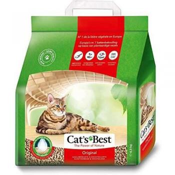 Cat's Best Original Biodegradable Clumping Cat Litter - 10L (Approx. 4.3kg)