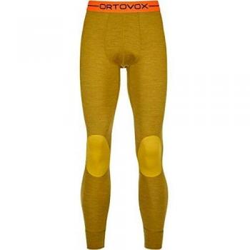 ORTOVOX 185 Rock'n'Wool Long Pants M Pantalón, Hombre, Yellow Corn Blend, 2XL