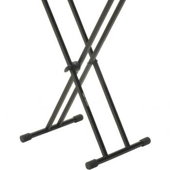 Quik-Lok T-22 Double Keyboard Stand with Two Levels